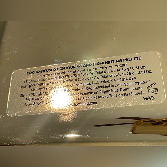 🍫 TOO FACED Cocoa Contour, Authentic (HA9) - Picture 4 of 10